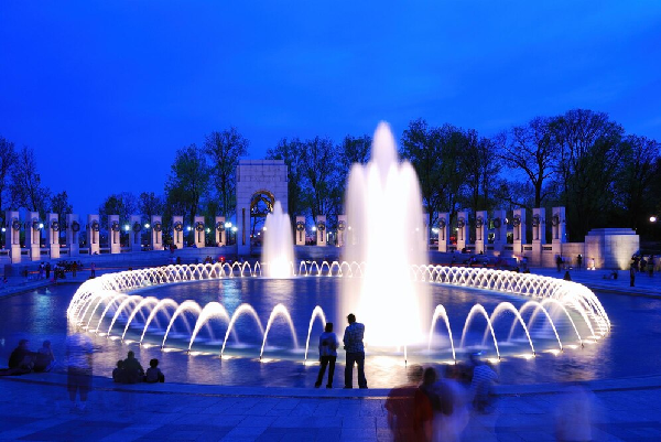 Musical fountain